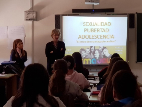 Charla sobre sexualidad, pubertad y adolescencia a 1º de ESO