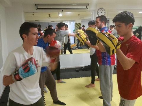 Iniciación al Kick Boxing en 2º de Bachillerato