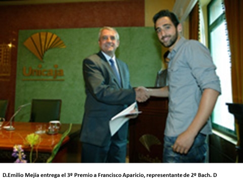 Entrega de premios I olimpiada financiera de Andalucía